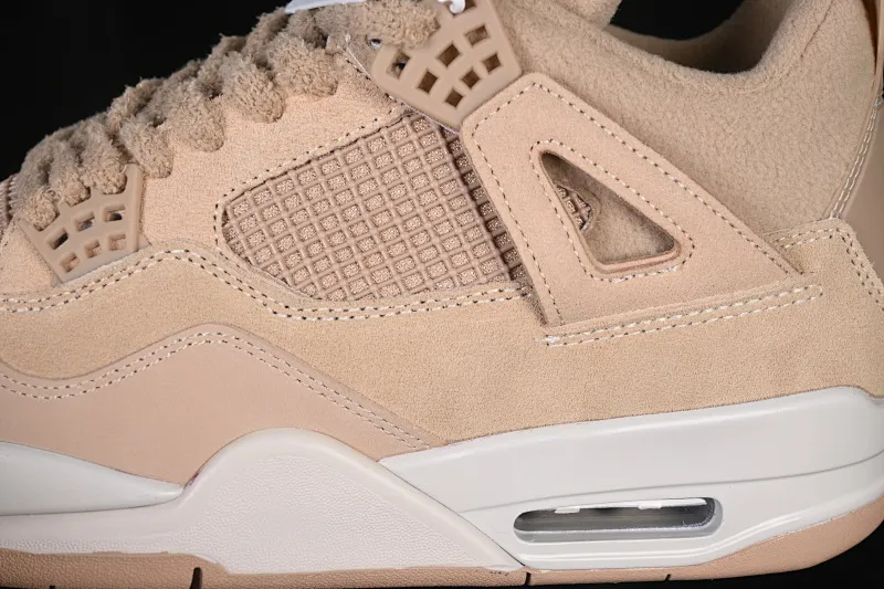 All categories Air Jordan Jordan series basketball shoes Air Jordan 4 Air Jordan 4 Retro "Cozy Girl" AJ4 Joe 4 plush warm yellow HV0823-200